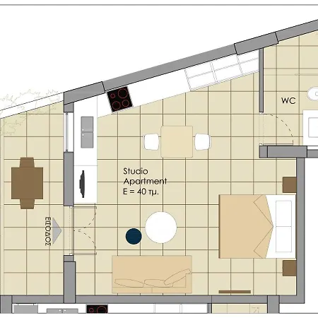Apartament Sti Chora Lefkáda
